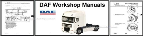 Daf Service Repair Workshop Manuals Download